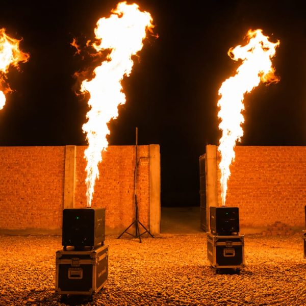 Máquina de Fuego Profesional DMX