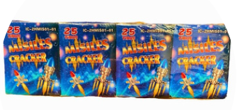 Misil de 25 tiros x 4 unidades